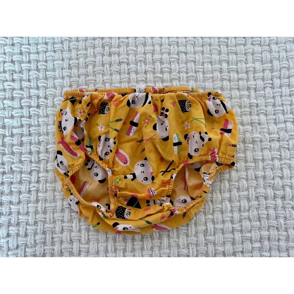 H&M Yellow Panda Bubble Shorts